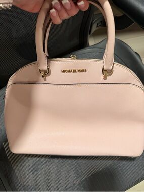 Michael Kors Blush Satchel Bag